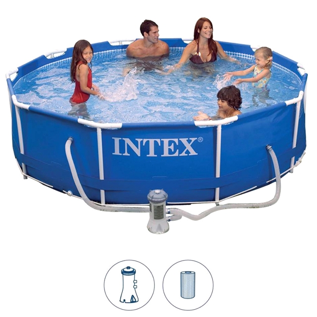 интекс INTEX каркасные бассейны 305см