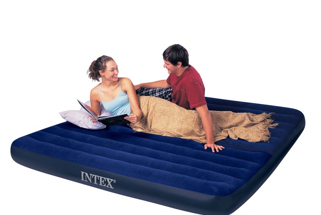 64755 Надувной матрас Classic Downy Airbed Fiber-Tech 