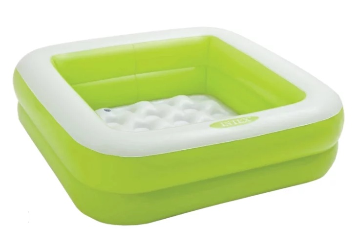 Детский бассейн Intex Play Box Inflatable Square 