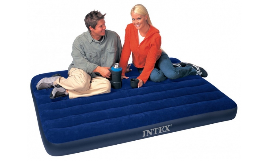 INTEX 68758 Надувной матрас Classic Downy Bed